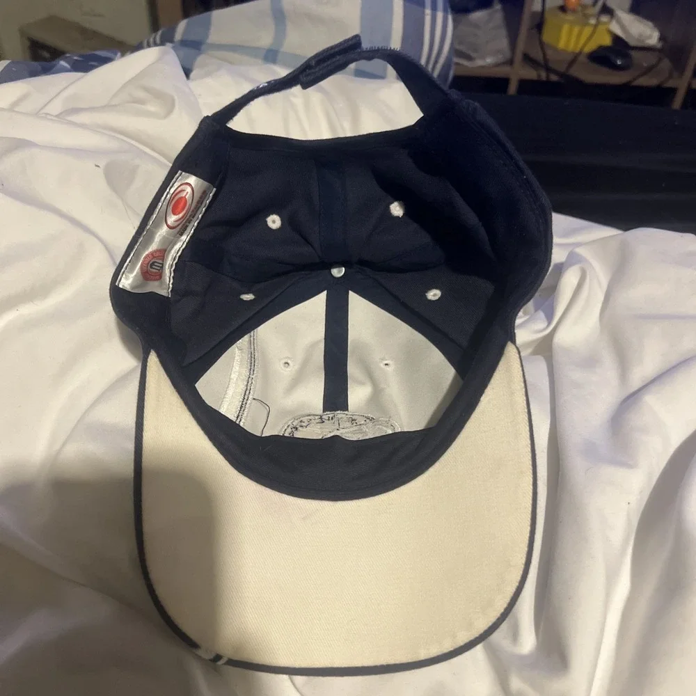 Penn State Cycling‎ Cap Nittany Lions Hat Blue Denim Embroidered One Size
